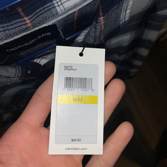 Calvin Klein Flannel - Picture 2 of 3